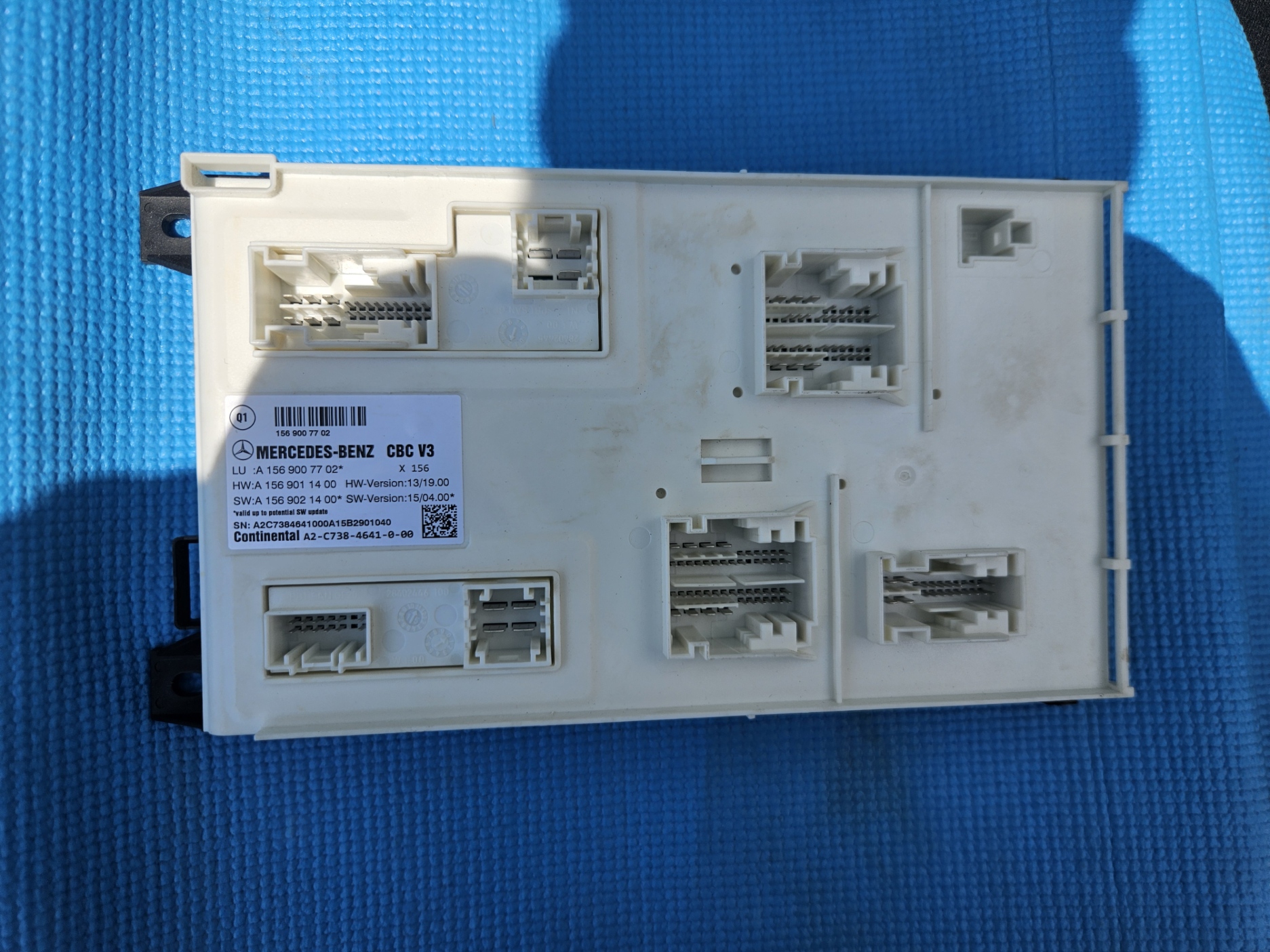 Módulo de confort CBC V3 Mercedes-Benz CLA 200 2016 A1569007702